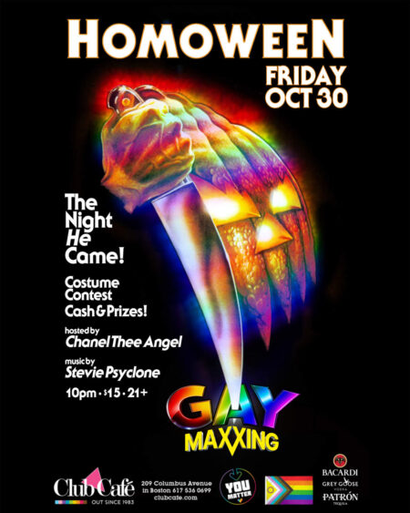 Homoween GayMaxxing at Club Cafe Boston