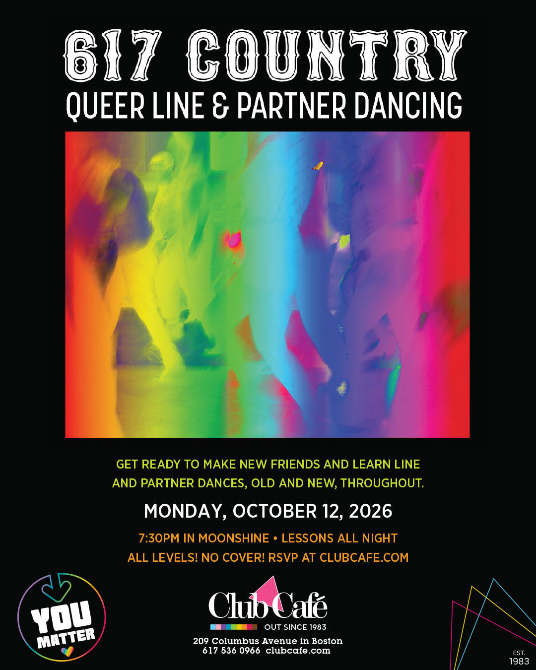 Learn Queer Line Dancing at Club Cafe Boston