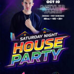 Saturday House Party Dancing Tyler James Club Cafe Boston